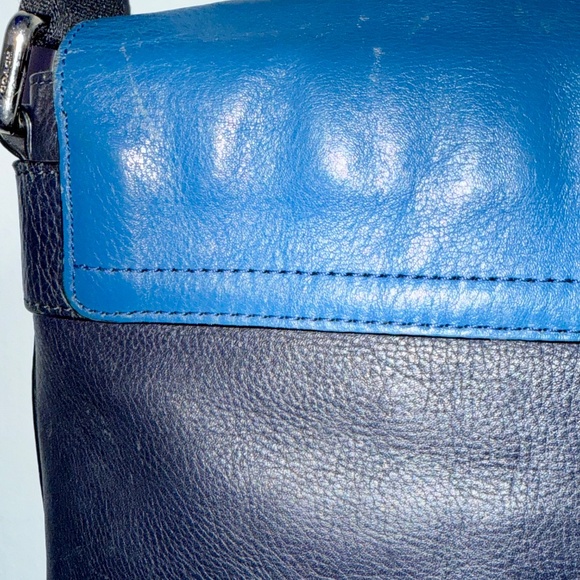 Coach Sullivan Small Messenger Sport Calf Leather Midnight/Denim F72108 - Picture 4 of 13